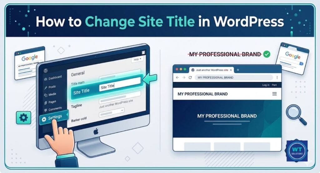 How to Change WordPress Site Title