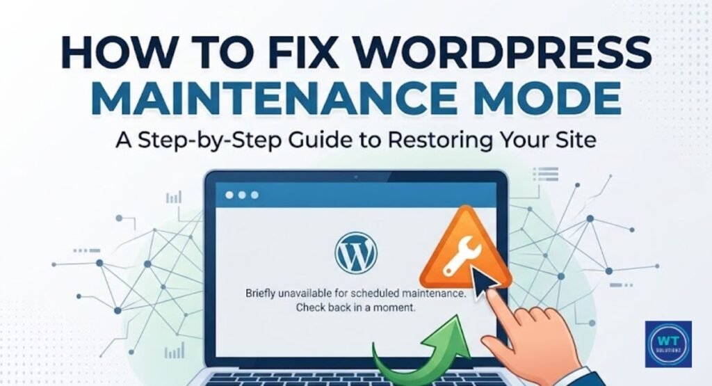 How to Fix WordPress Maintenance Mode: 3 Easy & Instant Ways