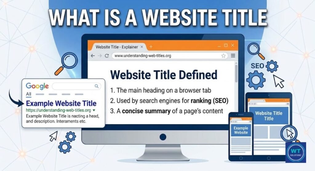 What is a Website Title