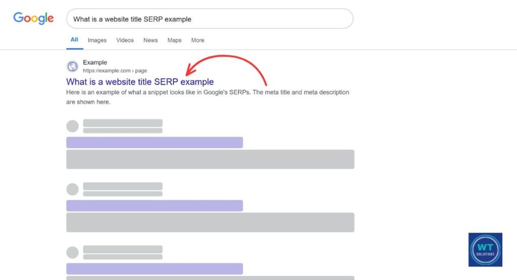 What is a Website Title