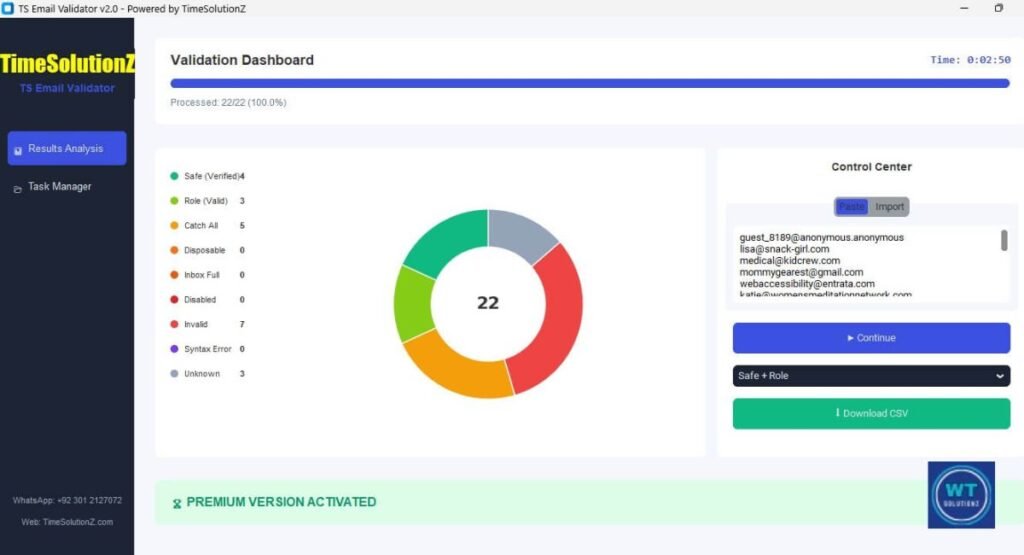 100% Accuracy with TS Email Validator