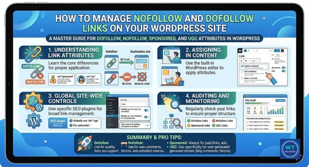 How to Manage Nofollow and Dofollow Links on the WordPress Site