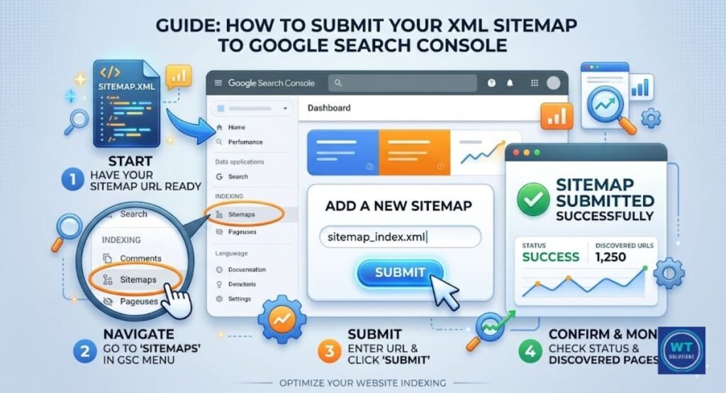 How to Submit an XML Sitemap to GSC