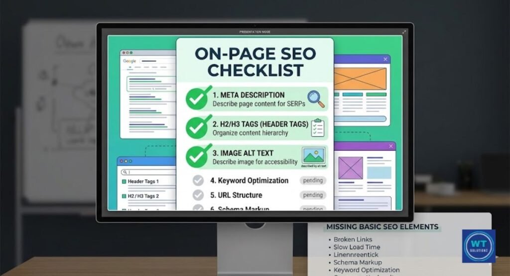 Missing Basic SEO Elements