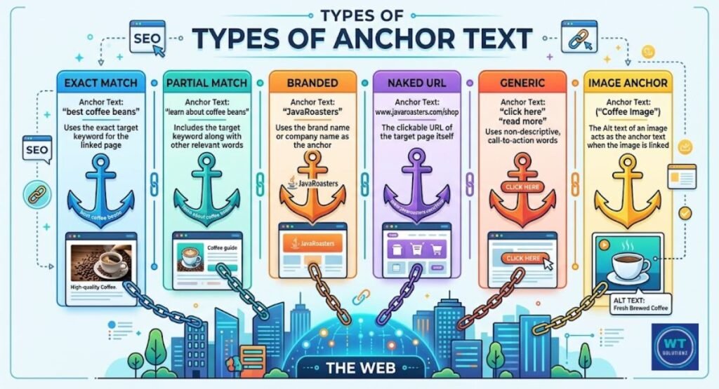 Types of Anchor Text