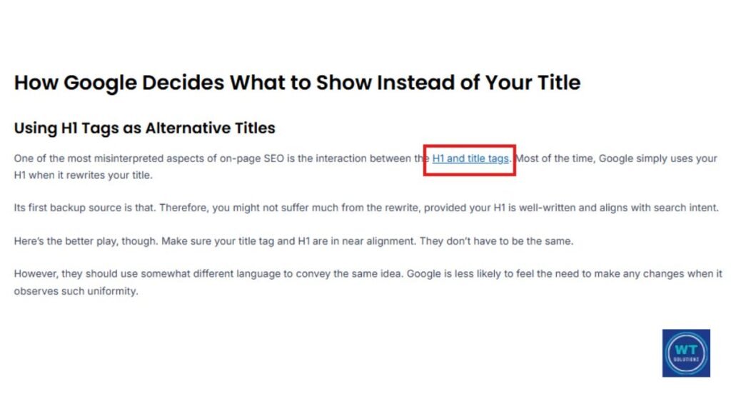 Types of Internal Links