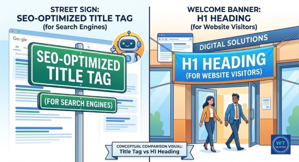 Website Title vs H1 Tag