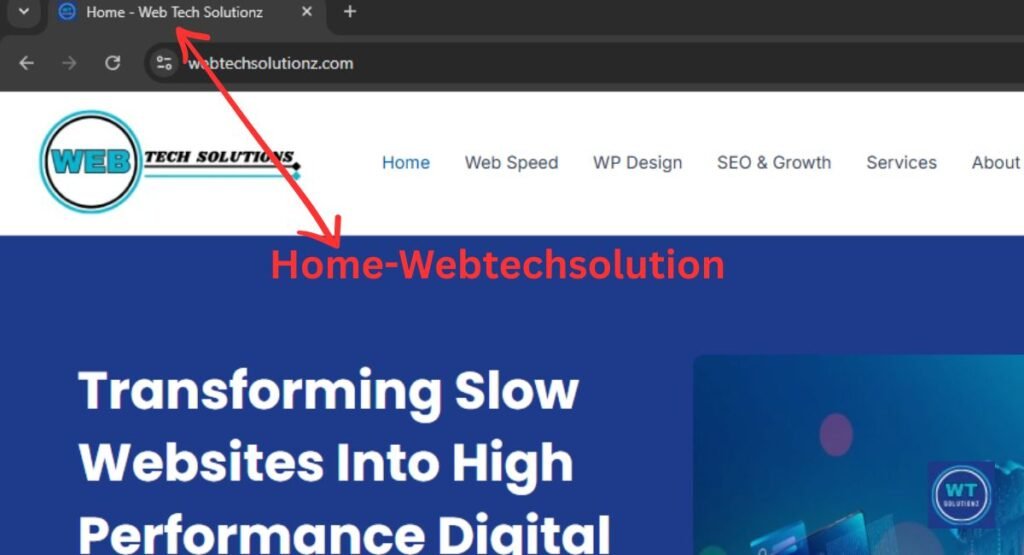 Where to Put the Title Tag in HTML