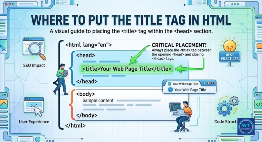 Where to Put the Title Tag in HTML