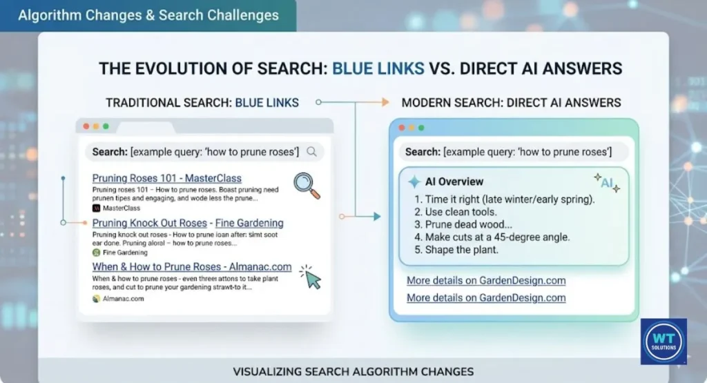 Algorithm Changes & Search Challenges